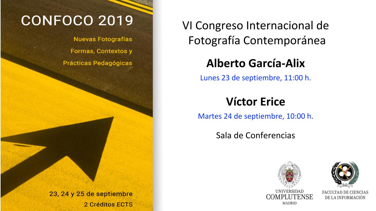 La Facultad acoge una nueva edición del congreso de fotografía contemporánea CONFOCO