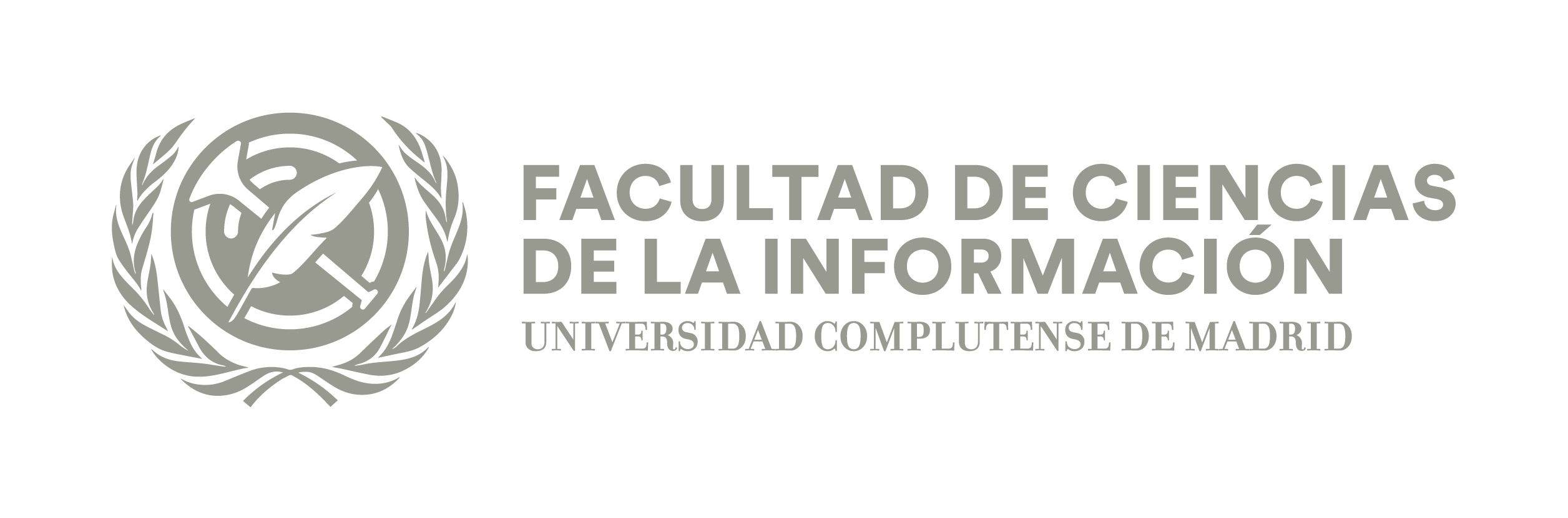 Logo Horizontal Facultad Ciencias de la Información Logotipo