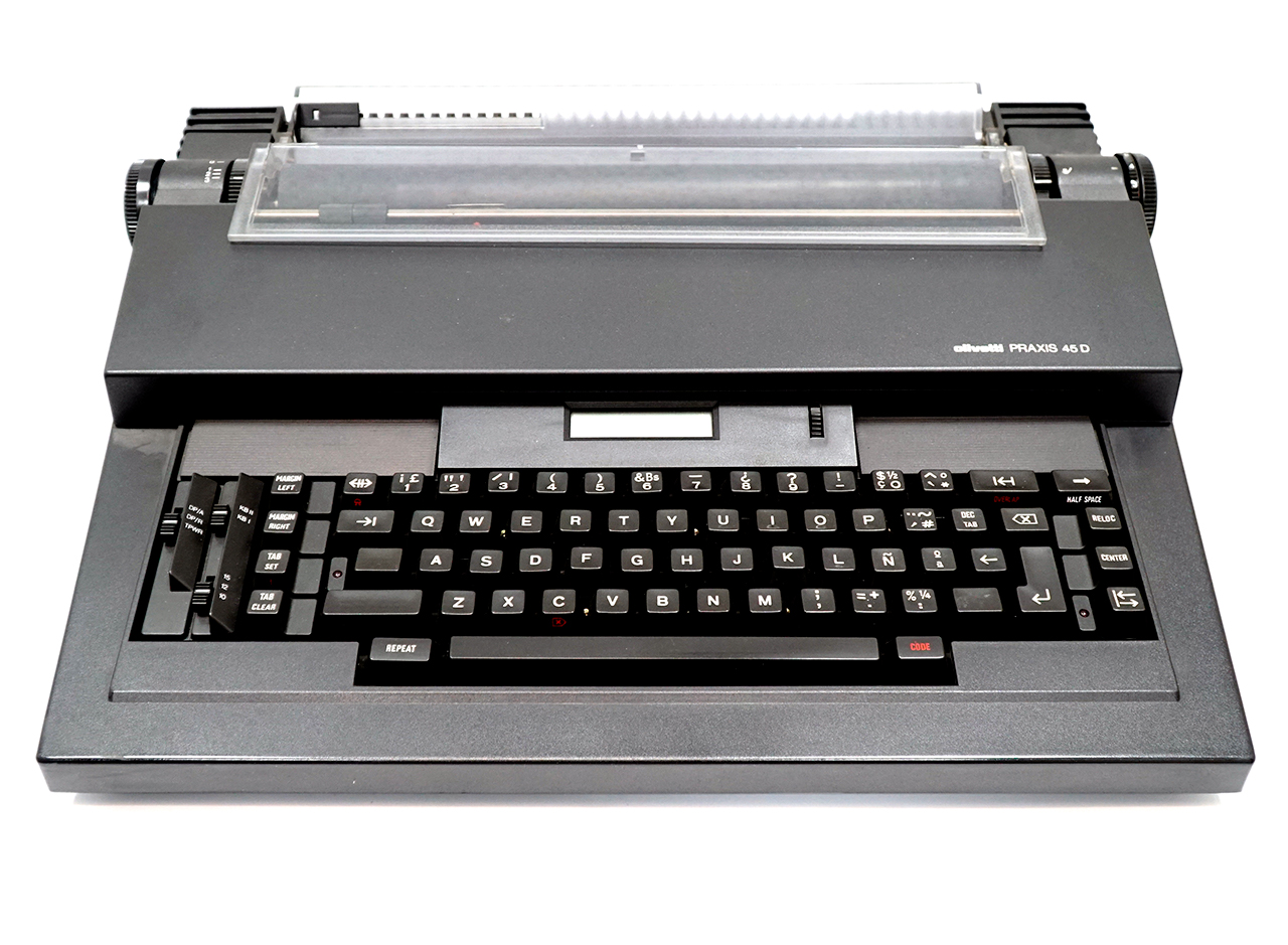 La máquina de escribir de TV