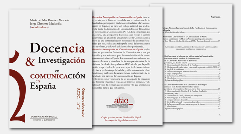 Docencia e Investigación en Comunicación en España - 1