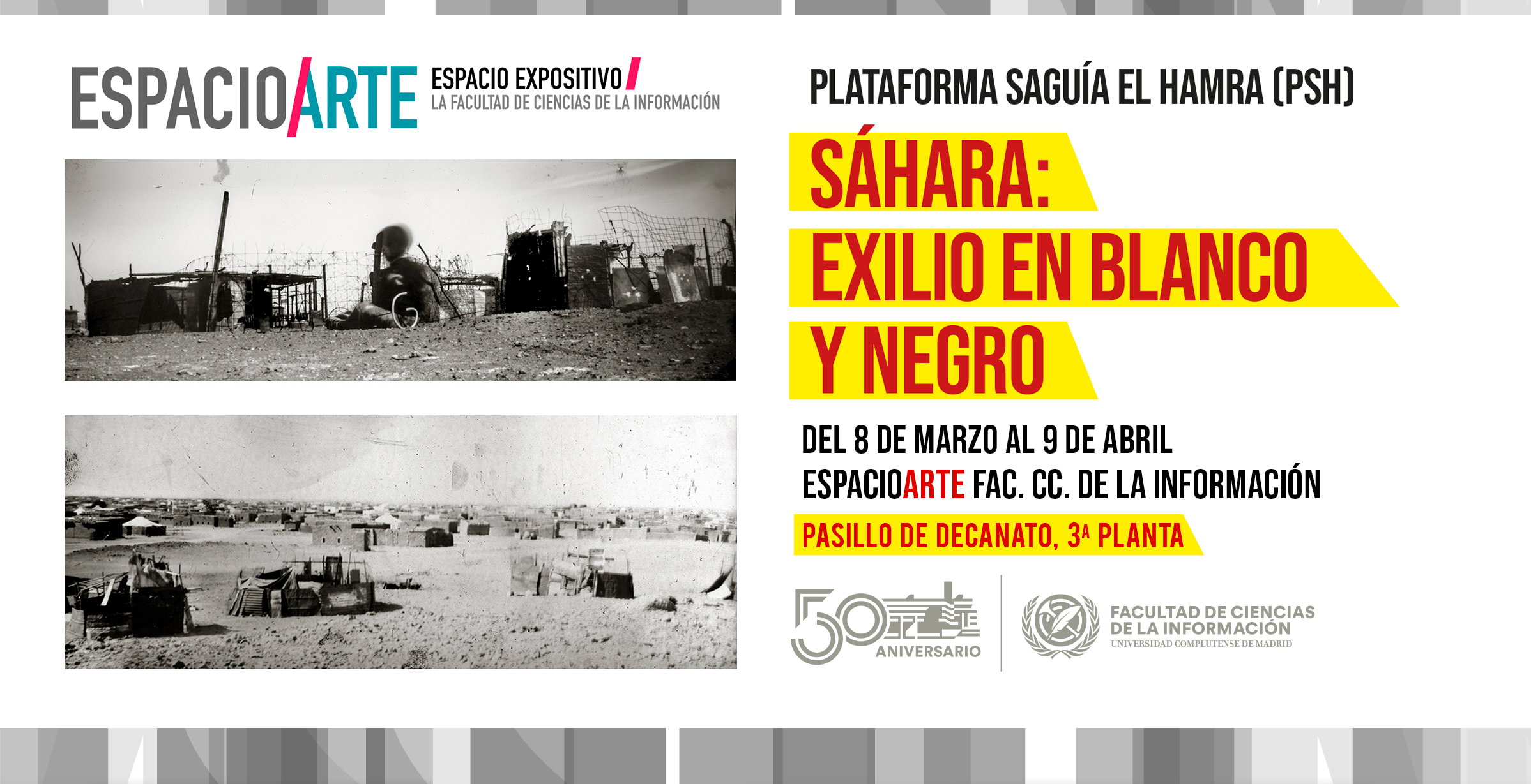 “Sáhara: exilio en blanco y negro”: nueva exposición en la Facultad