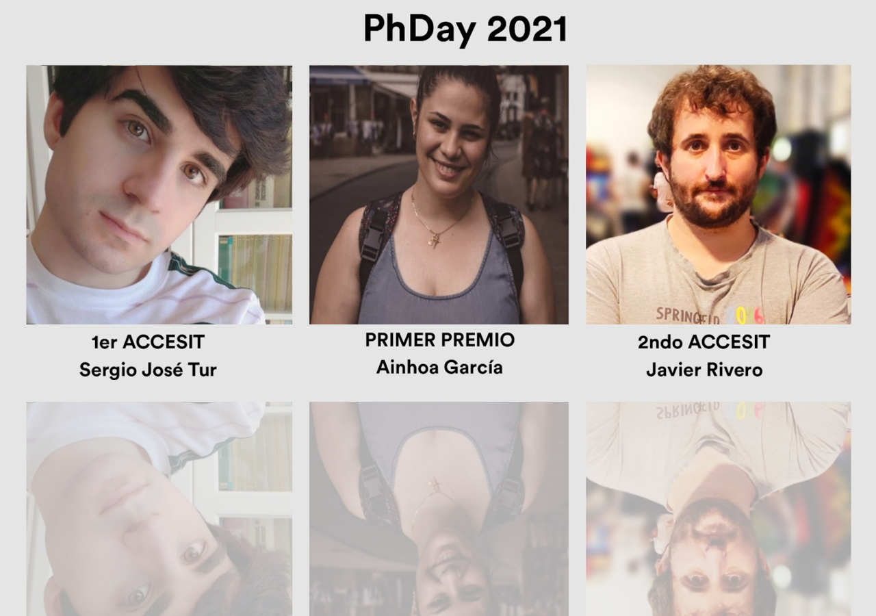 Tres estudiantes premiados en la 5º edición de las Jornadas PhDay