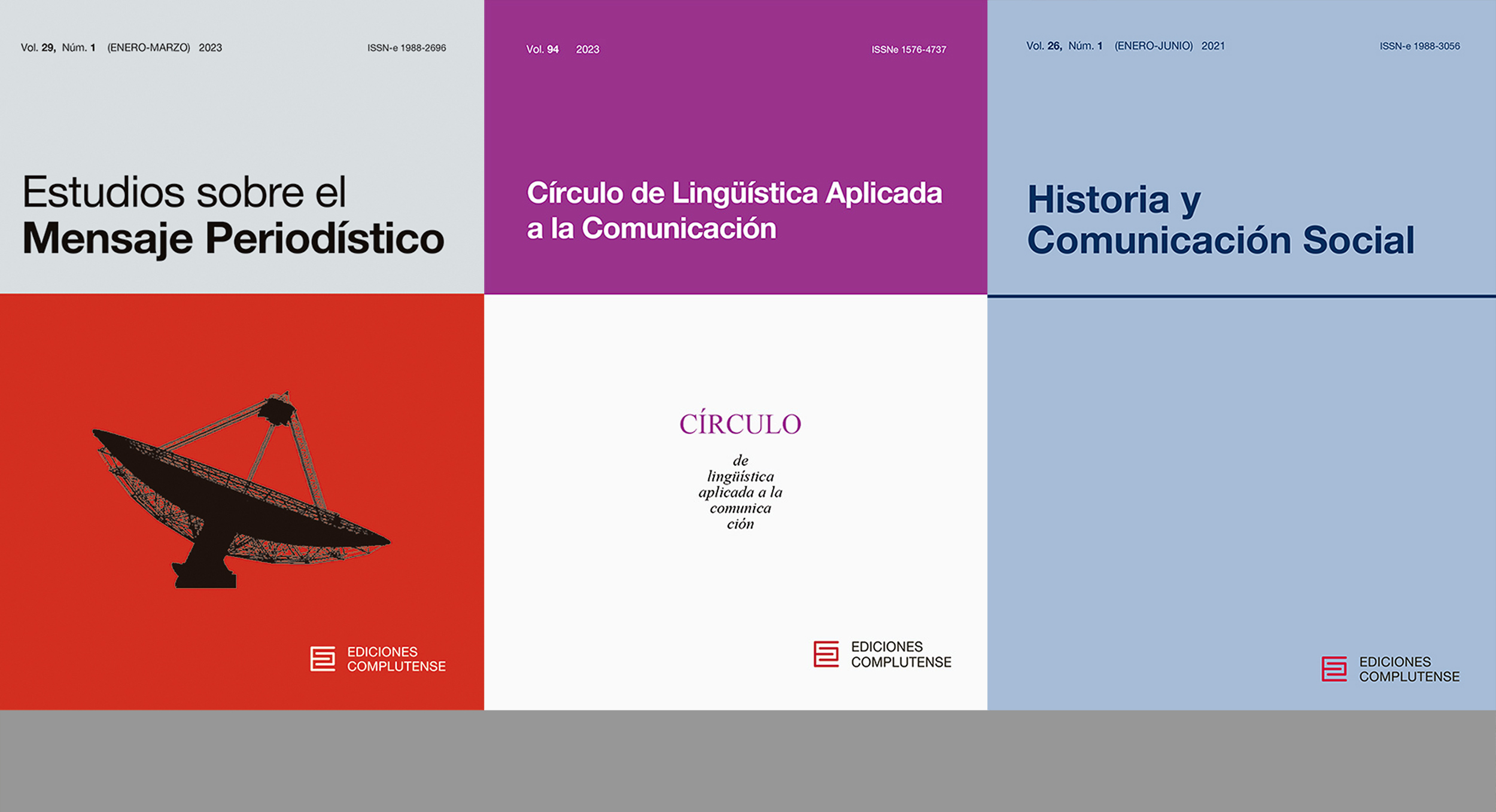 Tres revistas de la Facultad se posicionan en el SCIMago Journal Ranking (SJR) 2022 entre las mejores de España