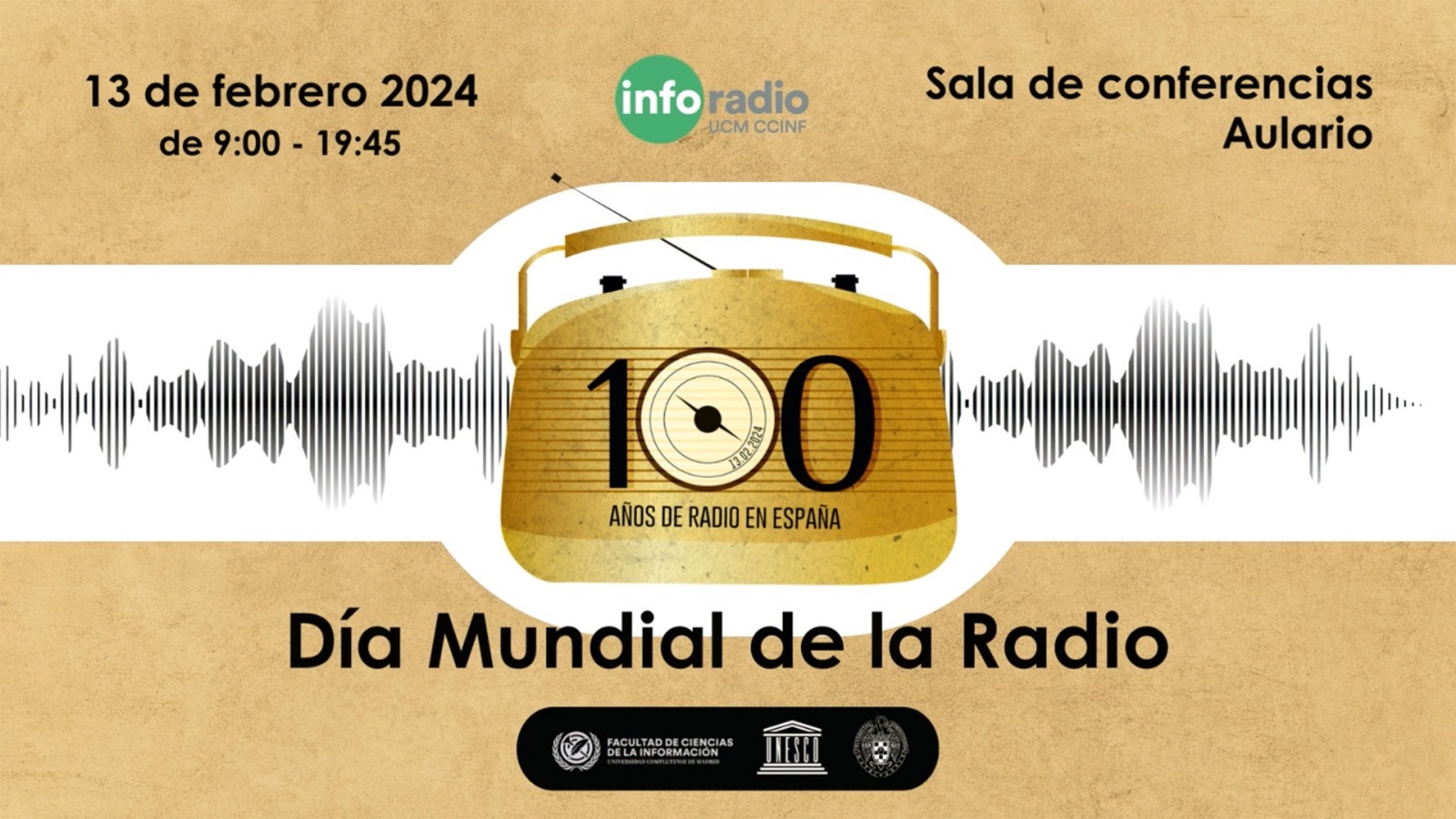 Inforadio celebra el centenario de la radio en España 