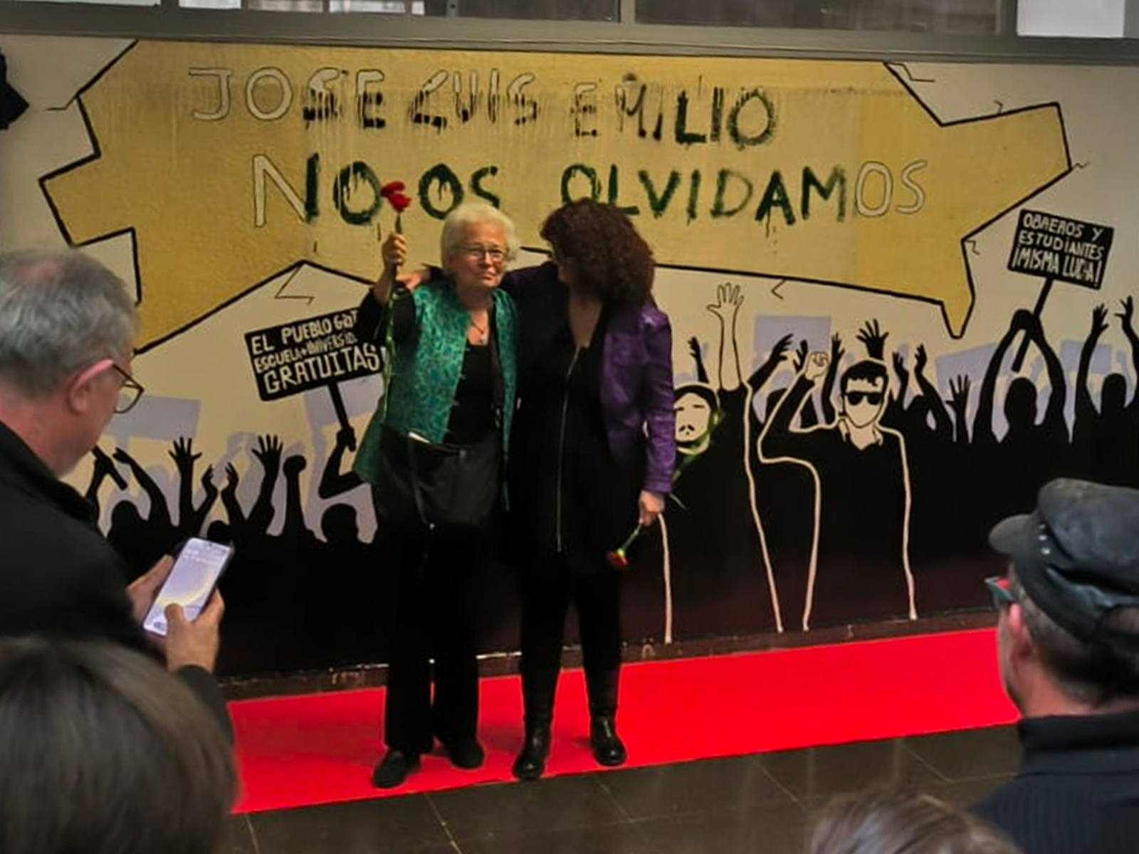 Acto homenaje a José Luis Montañés Gil y Emilio Martínez Menéndez - 1