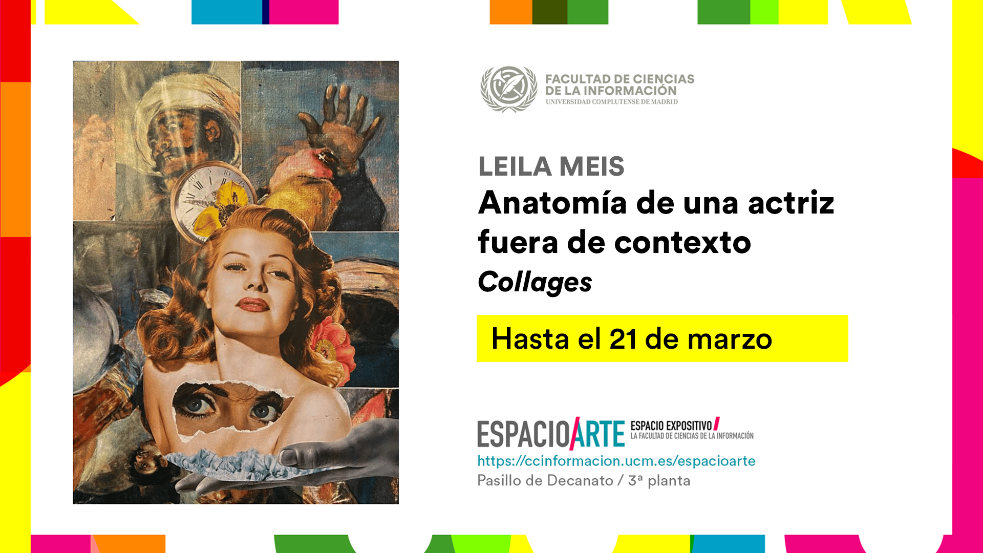 “Anatomía de una actriz fuera de contexto”, nueva exposición en EspacioArte