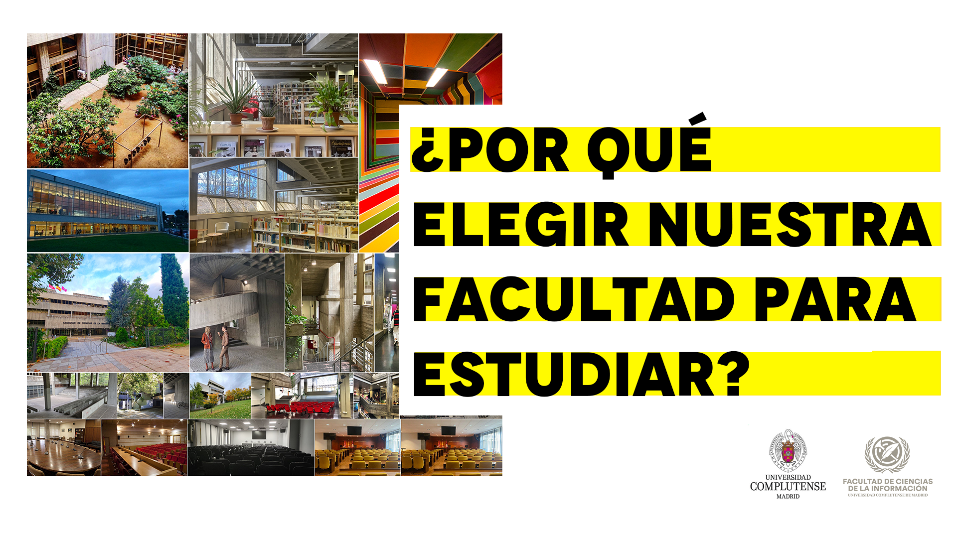 ¿Por qué estudiar en nuestra Facultad?