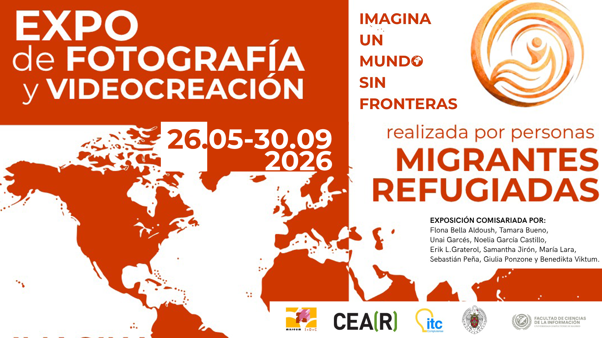 EspacioArte presenta “RefugiArte: Imagina un mundo sin fronteras”, una exposición realizada por migrantes refugiadas